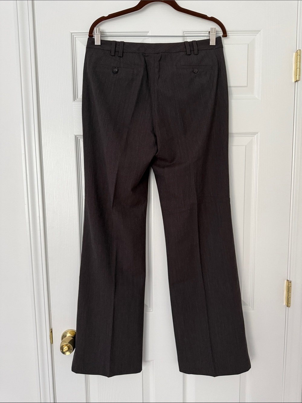 Banana Republic Brown women’s Two-Piece Suit Jacket & Pants Sz 8 Wool blended - Picture 5 of 12